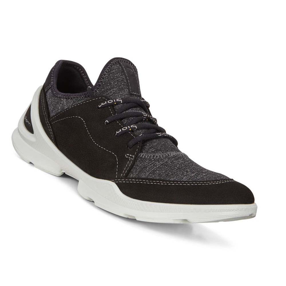 Women's Ecco Biom Street. Outdoor Sneakers Black | Canada 211PJJ